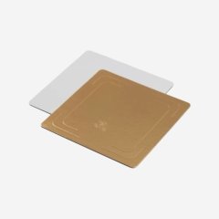 Подложка под торт Золото/Белая 3,2 мм 28х28 см 