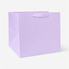 Пакет бумажный для торта Фиолетовый 30х30х30 см 
