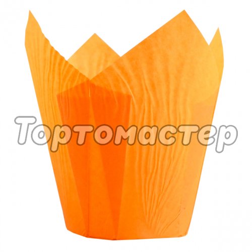 Капсула тюльпан Оранжевая D50 H80 мм 1 шт TULIP O 50*80 E   716050PA_R, б-103