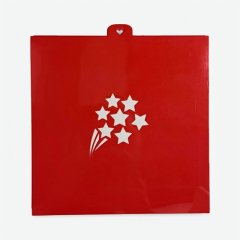 Трафарет кулинарный LUBIMOVA "Звёзды. Салют" LC-00007761	