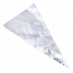 Пакетик прозрачный треугольный с поворотными стяжками 13х25 см 100 шт
