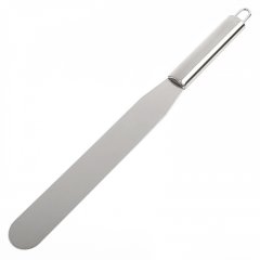 Лопатка (спатула) прямая с металлической ручкой 24,5 см 2834532
