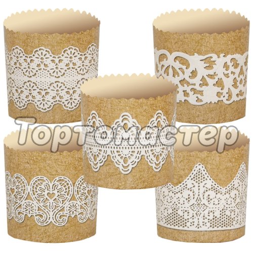 Форма для кулича Рустик D60 H45 10 шт
