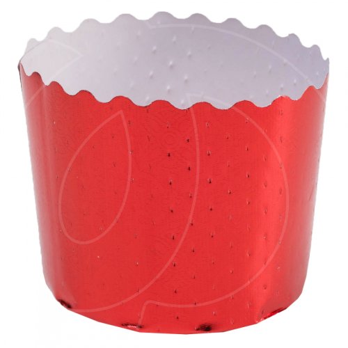 Форма для кулича "Красная" D110 H85 1 шт PRE11085КР