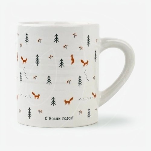 Кружка керамическая "С Новым годом" 325 мл 10412648