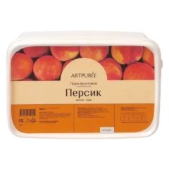 Пюре замороженное ARTPUREE Персик 1 кг 