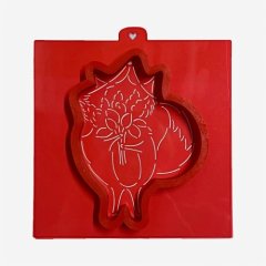 Вырубка пластиковая и трафарет LUBIMOVA "Лисичка с букетом" LC-00010511	, 259 ₽ Вырубка пластиковая и трафарет LUBIMOVA "Лисичка с букетом" LC-00010511