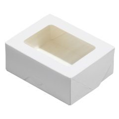 Коробка для сладостей TABOX PRO 300 белая ForGenika 10х8х4 см ForG TABOX PRO 300 W ST