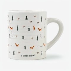 Кружка керамическая "С Новым годом" 325 мл 10412648