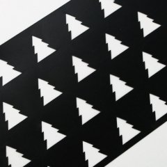 Трафарет кулинарный "Ёлочки" 32х10 см 10477578