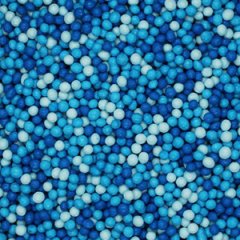 Посыпка декоративная шарики "Сине-бело-голубые" 2 мм 1 кг tp20066