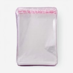 Пакет прозрачный с клеевым клапаном для сладостей 14х16 см 100 шт 6912453