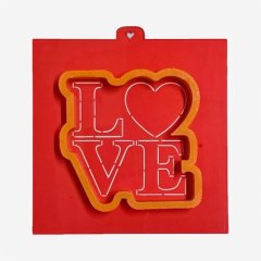 Вырубка пластиковая и трафарет LUBIMOVA "Love с сердечком" LC-00004441		, 259 ₽ Вырубка пластиковая и трафарет LUBIMOVA "Love с сердечком" LC-00004441
