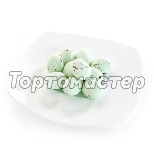 Драже с марципаном "Перепелиные яйца" Зелёные 50 г