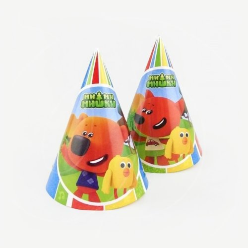 Колпак бумажный "Ми-Ми-Мишки" 6 шт 706009