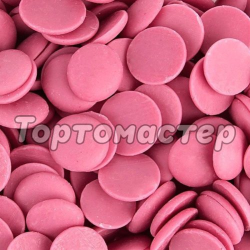 Шоколадная глазурь ШОКОМИЛК Розовая клубничная 200 г