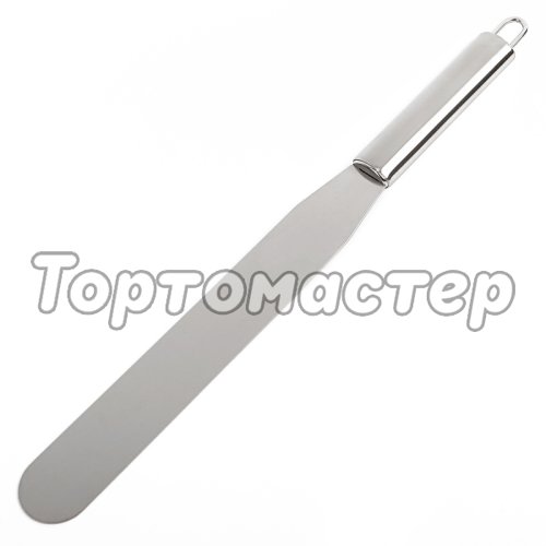 Лопатка (спатула) прямая с металлической ручкой 24,5 см