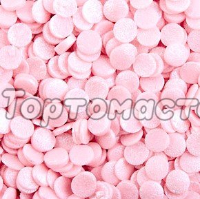 Посыпка Конфетти Перламутровый розовый 0,75 кг