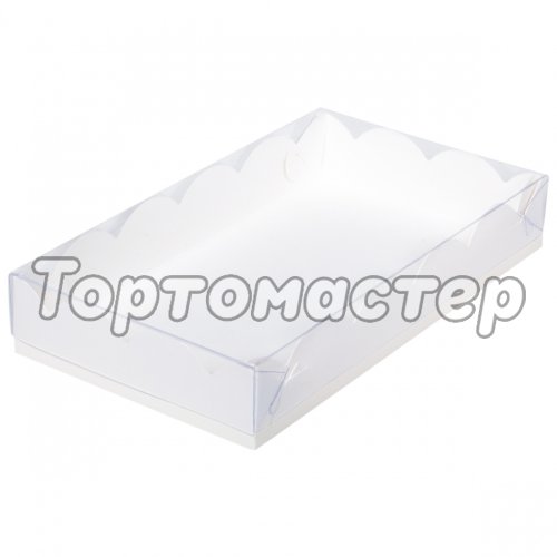 Коробка для печенья/конфет Белая 12х20х3,5 см