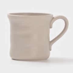 Кружка фарфоровая Светло-серая 350 мл 10663118