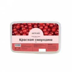 Пюре замороженное ARTPUREE Красная смородина 1 кг 