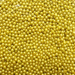 Сахарные шарики Золото 1-2 мм 50 г
