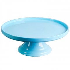 Подставка керамическая для торта Голубой Нюд 27 см 2864357